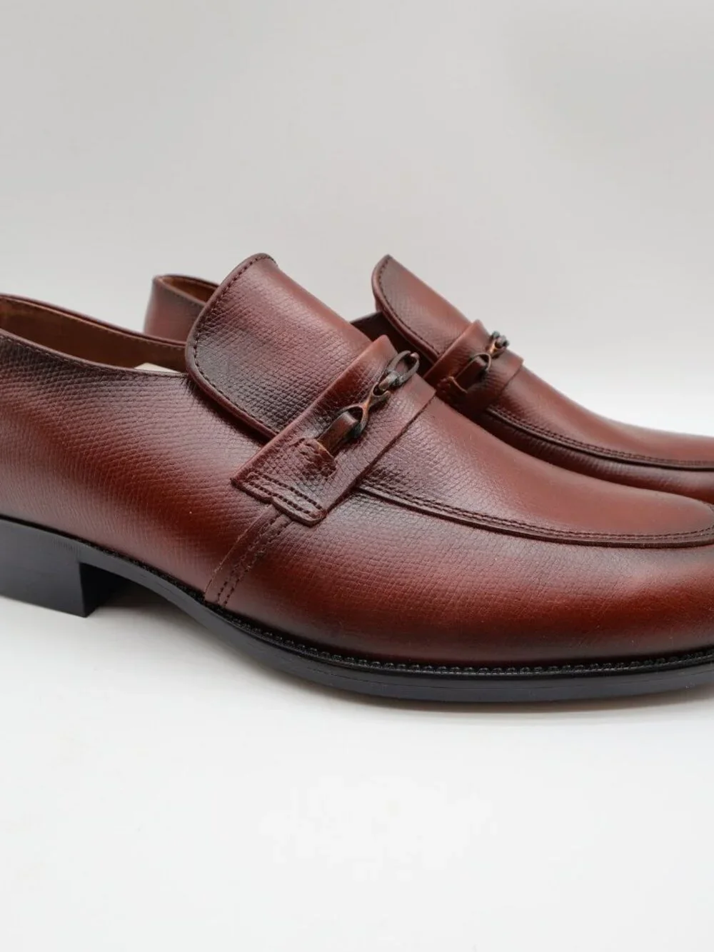 Barclay Horsebit Loafers Mens 10 D Brown Leather NOS Made in USA